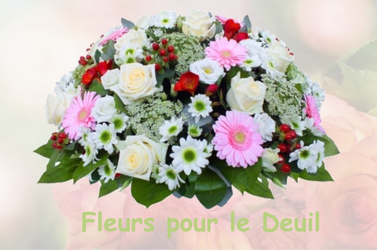 fleurs deuil BERNIERES-SUR-MER